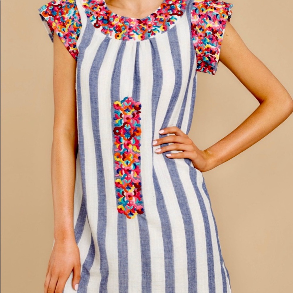 THML Embroidered Dress